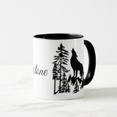 Mug Loup de café Mug-Yellowstone (Devant droit)