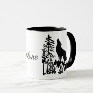 Mug Loup de café Mug-Yellowstone