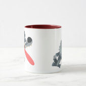 Mug Loup de caricature adoré (Centre)