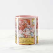 Mug Loup de Cuisine de trois petits cochons, conte Vin (Centre)