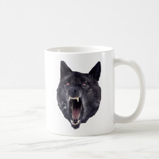 Mug Loup de folie (Droite)