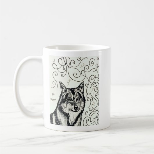 Mug Loup de la sagesse (Gauche)