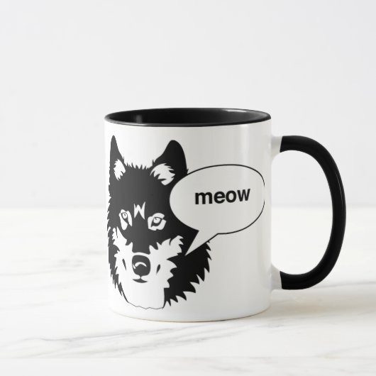 Mug Loup de Meow (Droite)
