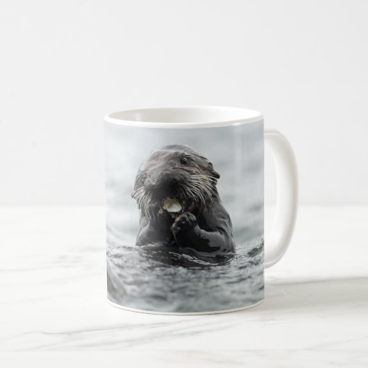 Mug Loup de mer adorable (Devant droit)