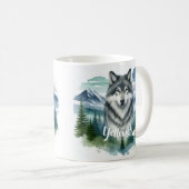 Mug Loup de Yellowstone (Devant droit)