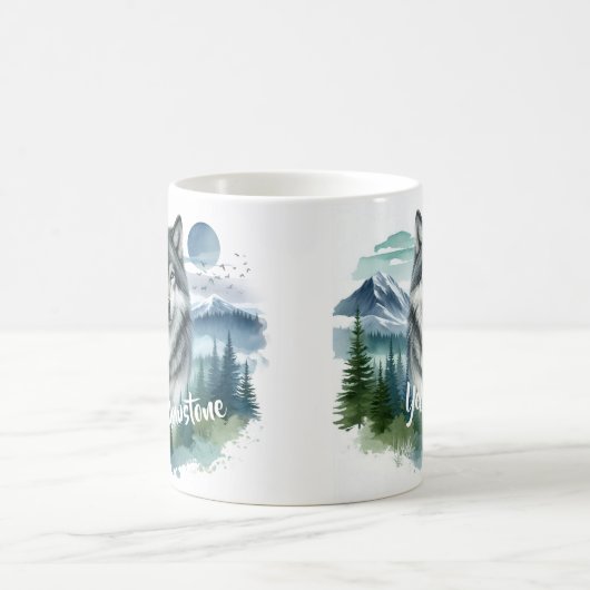 Mug Loup de Yellowstone (Centre)