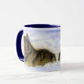 Mug Loup d'hiver (Devant gauche)