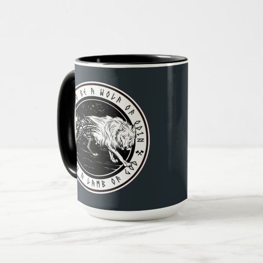 Mug Loup d'Odin (Devant gauche)
