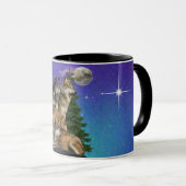 Mug Loup et lune (Devant droit)