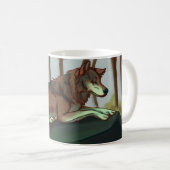 Mug Loup européen (Devant droit)
