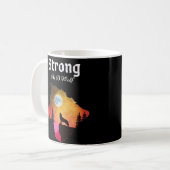 Mug Loup fort moderne (Devant gauche)