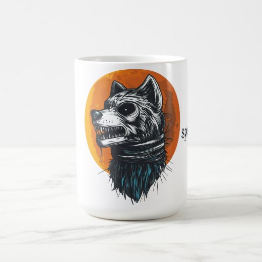 Mug Loup-garou éffrayant (Centre)
