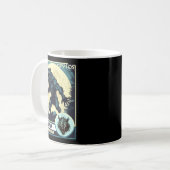 Mug Loup-garou effrayant hurlant à la Lune (Devant gauche)