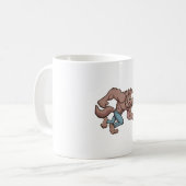 Mug Loup-garou en course (Devant gauche)