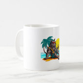 Mug loup-garou en vacances (Devant gauche)
