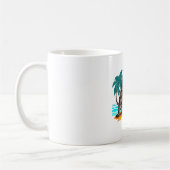 Mug loup-garou en vacances (Gauche)