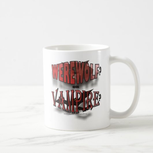 MUG LOUP-GAROU OU VAMPIRE (Droite)