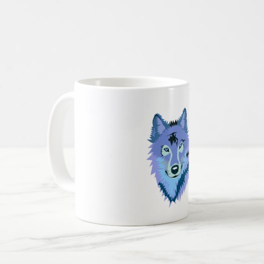 Mug Loup glacial (Devant gauche)