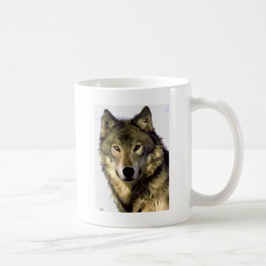 Mug Loup gris (Droite)