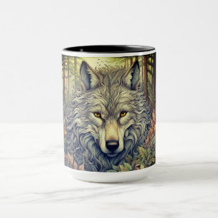 Mug Loup gris