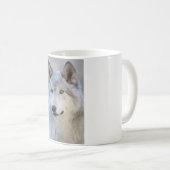 Mug Loup gris (Devant droit)
