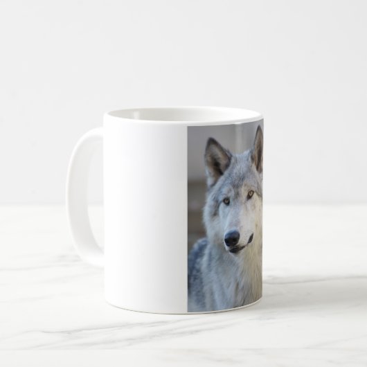Mug Loup gris (Devant gauche)