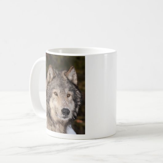 Mug Loup gris (Devant gauche)