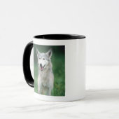 Mug Loup gris 2 (Devant gauche)