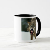 Mug Loup gris de grondement (Devant droit)