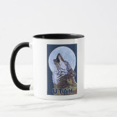 Mug Loup gris HowlingUtah (Gauche)
