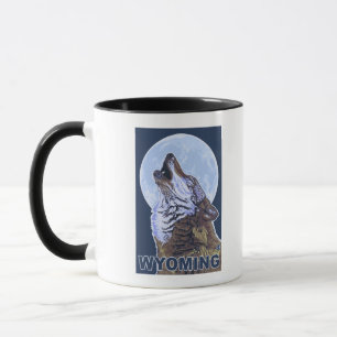 Mug Loup gris HowlingWyoming