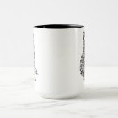 Mug Loup inspiré avec Dreamcatcher (Centre)