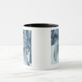 Mug Loup (lupus de Canis) pendant l'hiver (Centre)