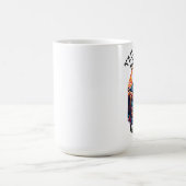 Mug Loup Majestueux Au Sommet De La Montagne (Centre)