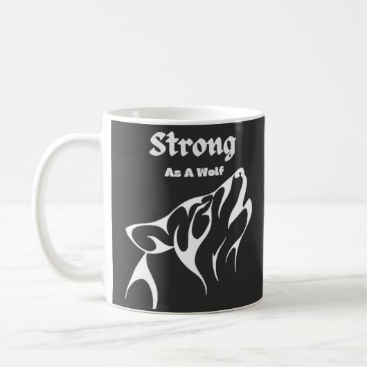 Mug Loup moderne (Gauche)