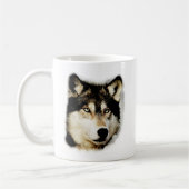 Mug Loup motivationnel unique (Gauche)