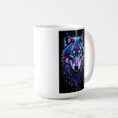 Mug Loup mystique (Devant droit)