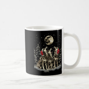 Mug Loup - Noël joyeux et drôle de Père Noël, tenue as