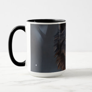 Mug Loup noir