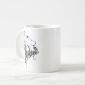 Mug Loup noir de la tribu Howl (Devant gauche)