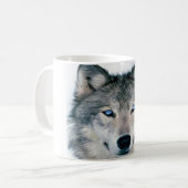 Mug Loup observé par bleu (Devant gauche)