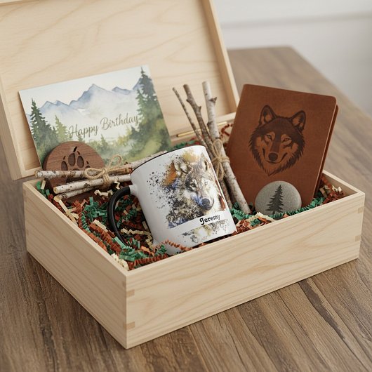 Mug Loup personnalisé