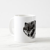 Mug Loup sauvage (Devant gauche)