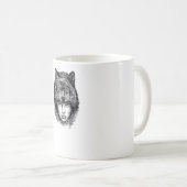 Mug Loup solitaire (Devant droit)