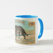 Mug Loup solitaire (Devant droit)
