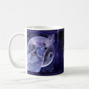 Mug - Loup solitaire - Cadeau Wolf