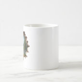 Mug Loup solitaire en pleine nature - Art révolutionna (Centre)