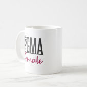 Mug Loup solitaire féminin de Sigma (Devant gauche)