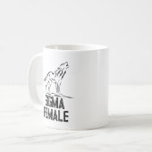 Mug Loup solitaire féminin de Sigma (Devant gauche)