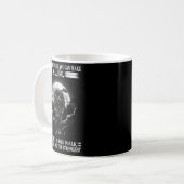 Mug Loup Solitaire, La Promenade La Plus Dure Vous Ren (Devant gauche)